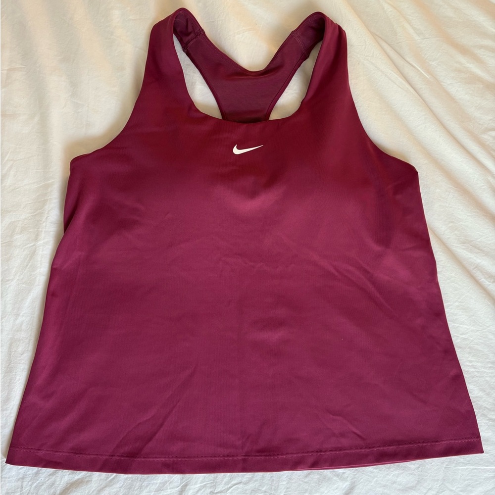 Nike Burgundy Sports Tank